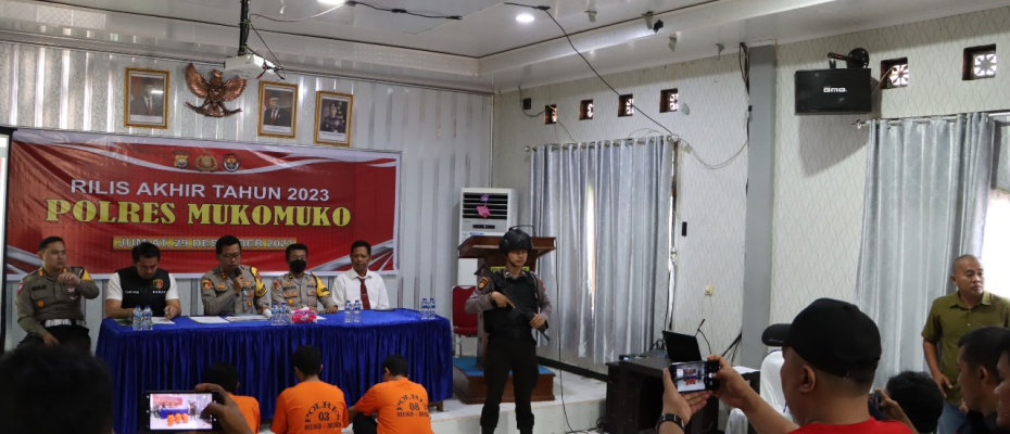 Kurun 1 Tahun, Polres Mukomuko Banyak Berikan Reward Kepada Anggota