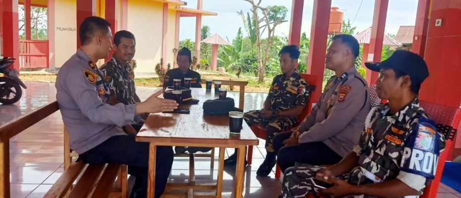 Kapolsek Ketahun Aktif Ciptakan Situasi Kamtibmas yang Aman Melalui Cooling System Menuju Pemilu Damai 2024