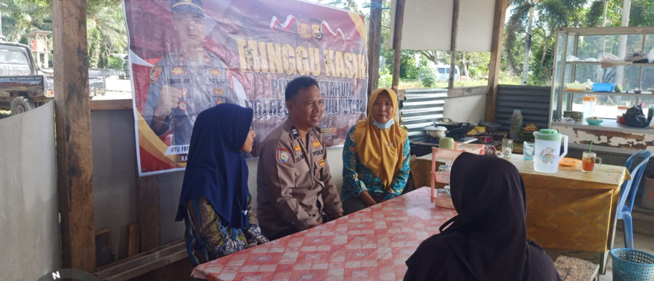 Melalui Program Minggu Kasih, Polsek Ketahun Dengar Keluhan Masyarakat