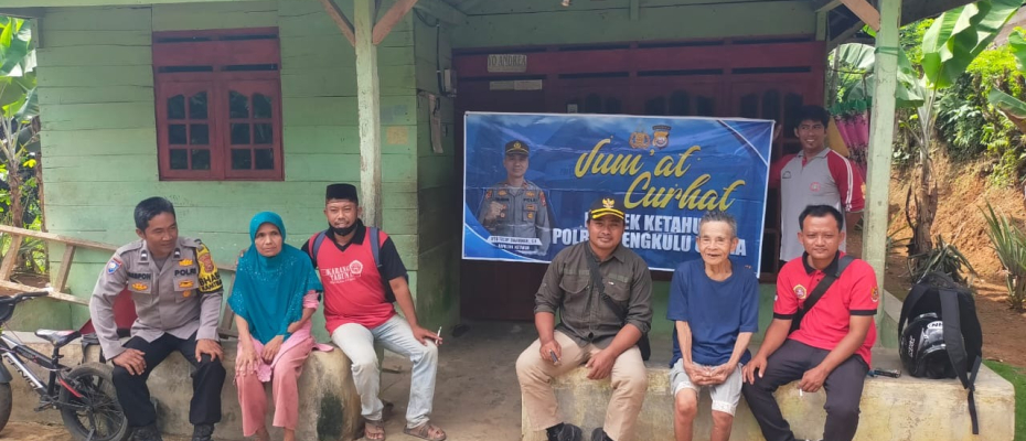 Program Jumat Curhat, Polsek Ketahun Menjadi Lebih Dekat Dengan Masyarakat