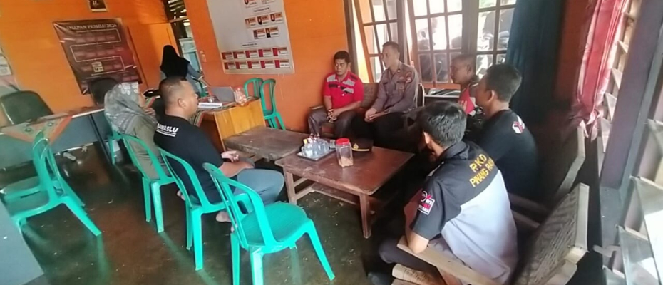 Polsek Ketahun Intensifkan Patroli dan Monitoring Sekretariat Panwascam Menjelang Pemilu