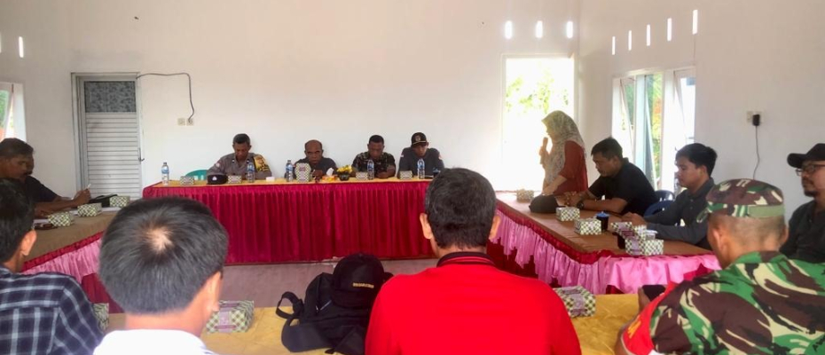 Polsek Ketahun Hadiri Rakor Persiapan Pemilu 2024