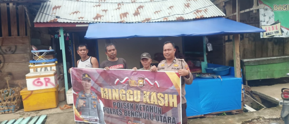 Minggu Kasih, Polsek Ketahun Dengar Keluhan Masyarakat