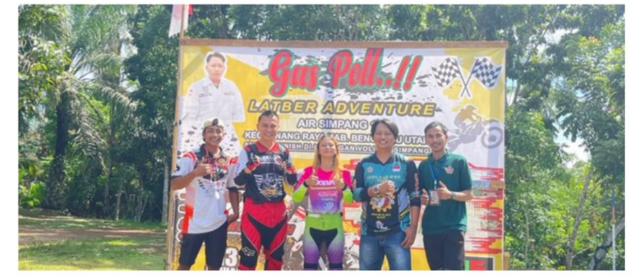 Kapolsek Ketahun Latihan Adventure Bersama Kapospol Pinang Raya