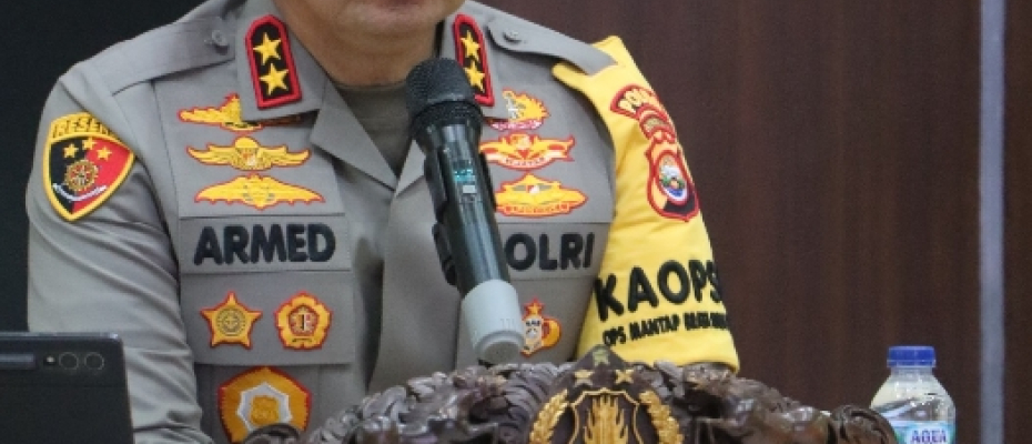 Kapolda Bengkulu Berikan Arahan Kepada Polres Jajaran dalam Persiapan Pemilu
