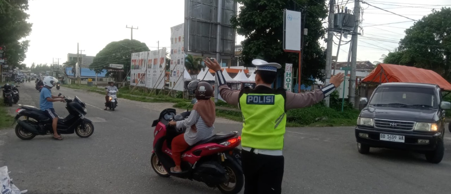 Bentuk Pelayanan Kepada Masyarakat Wujudkan Kamseltibcar Lantas, Sat Lantas Polres Kaur Gatur Lalin 
