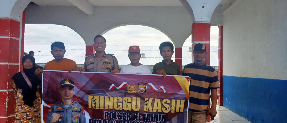 Melalui Program Minggu Kasih, Polsek Ketahun Dengar Keluhan Masyarakat