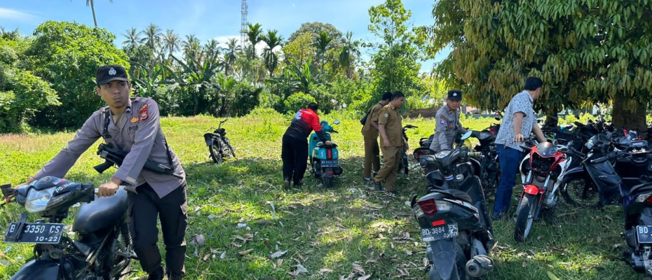 Tertibkan Penggunaan Knalpot Brong di Sekolah, Polsek Kaur Utara Amankan 12 Unit Kendaraan 