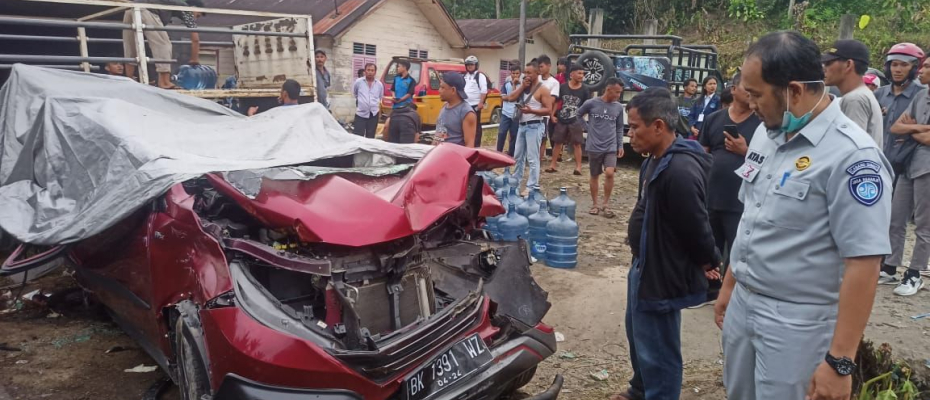 Respons Cepat, Jasa Raharja Pastikan Seluruh Korban yang Tertabrak Truk Bermuatan Galon di Simalungun Terjamin Santunan 