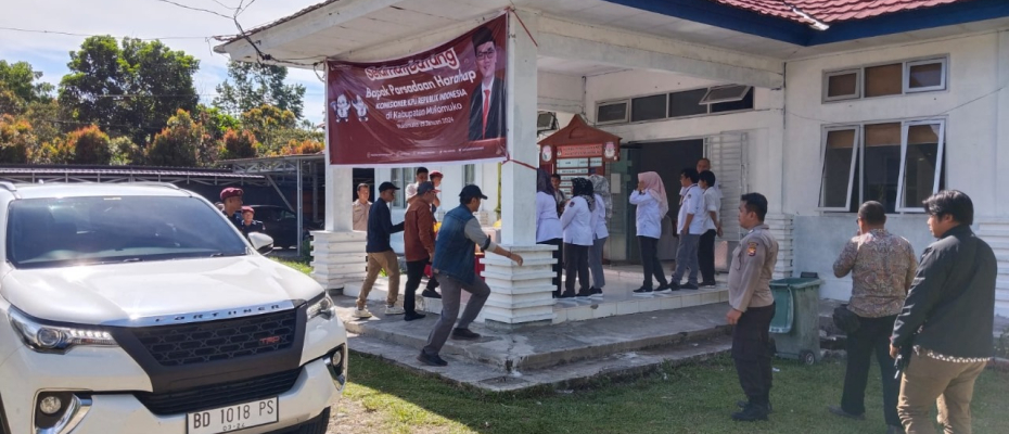 Polres Mukomuko Kawal Kedatangan Komisioner KPU Pusat di Mukomuko