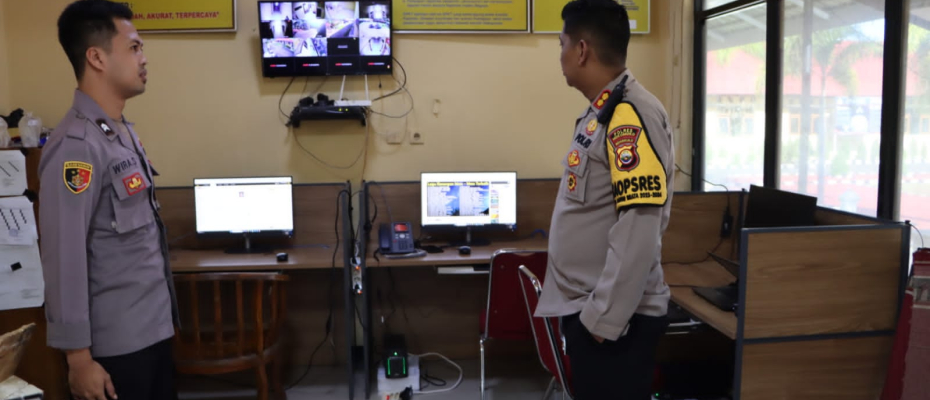 Dukung Program Polisi 4.0, Polres Mukomuko Pasang Perangkat Canggih di SPKT