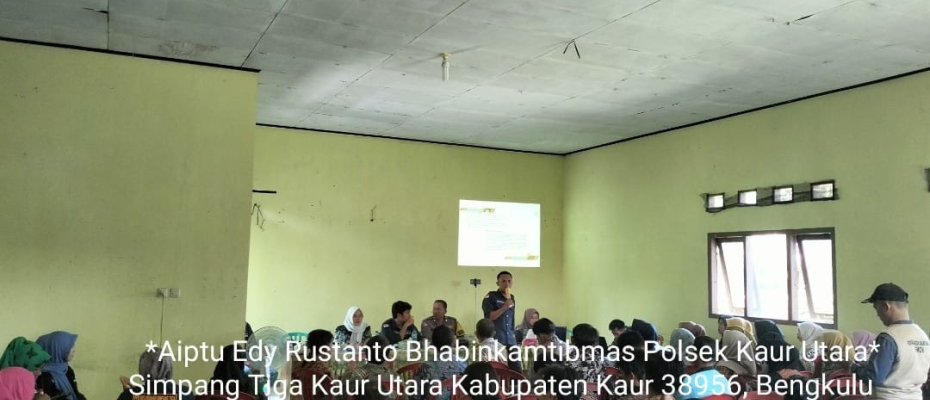 Hadiri Kegiatan Bimtek KPPS, Polsek Kaur Utara Sampaikan Imbauan Agar Bersikap Netral