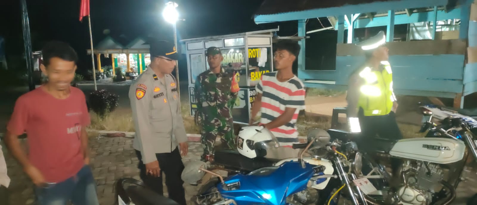 Patroli Sinergitas Blue Sky Patrol Polsek Ketahun Amankan Kamtibmas