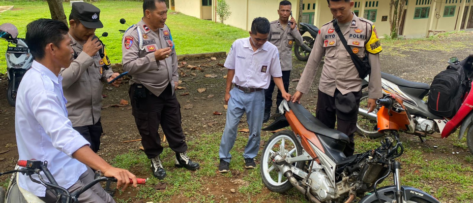 Zero Knalpot Brong: Polsek Kerkap Tingkatkan Kesadaran Pelajar