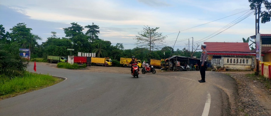 Lewat Morning Traffic Control Polisi Berikan Kelancaran di Jalan Raya