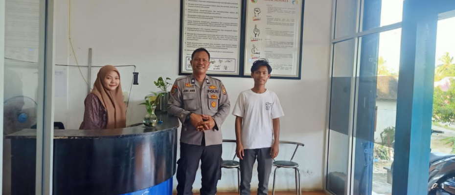 Cooling System Pemilu Damai, Polsek Ketahun Gelar Patroli Sambang Warga