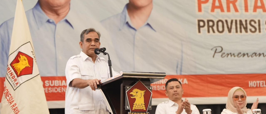 Sekjen Gerindra: Prabowo Menang Adalah Awal Perjuangan Kita Wujudkan Indonesia Semakin Maju