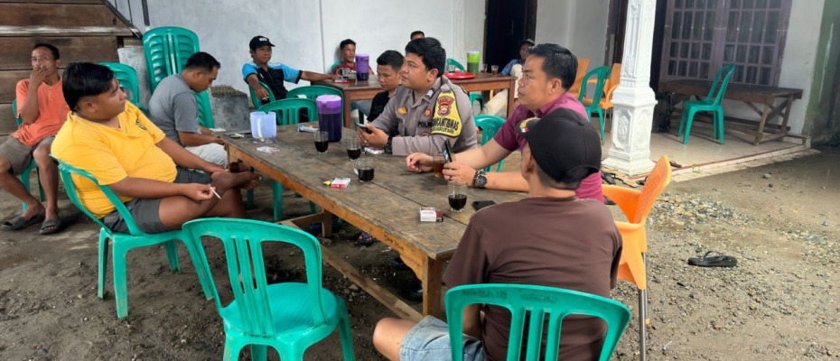 Piket Yanmas Polsek Kaur Utara, Ciptakan Sitkamtibmas Melalui Sambang 