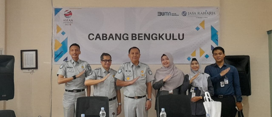 Kunjungan Balasan, RS Gading Medika Bengkulu Silaturahmi ke Kantor PT Jasa Raharja Cabang Bengkulu