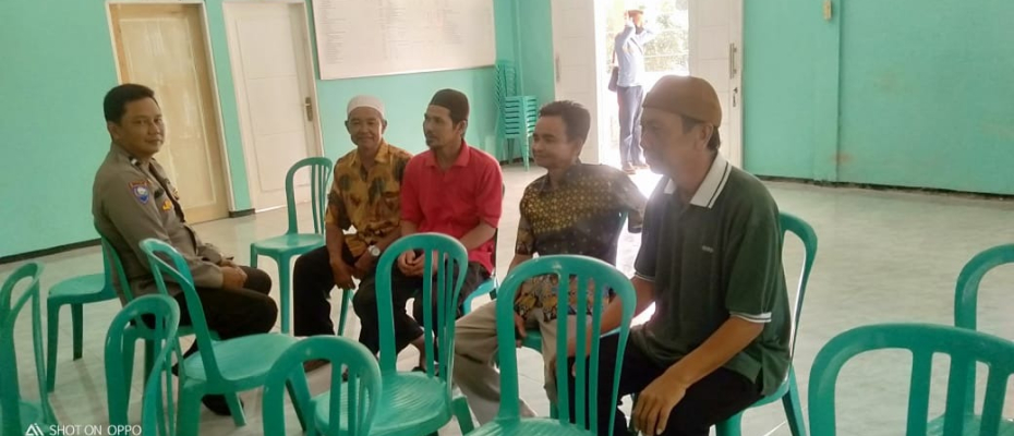 Bhbainkamtibmas Sambang ke Tokoh Agama Dalam Rangka Colling System