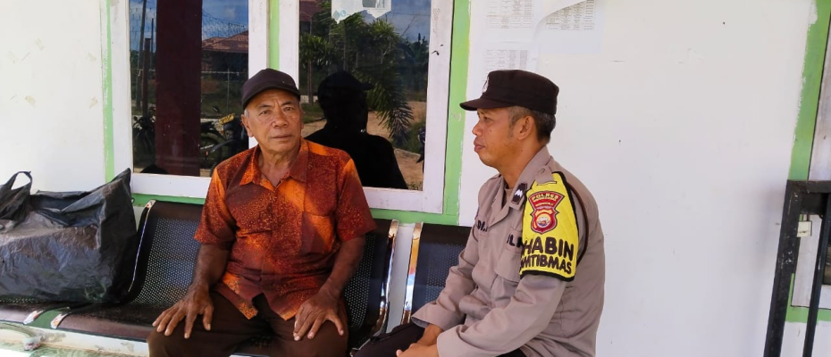 Cooling System, Bhabinkamtibmas Polsek Ketahun Sambang warga Wujudkan Situasi Kondusif Jelang Pemilu
