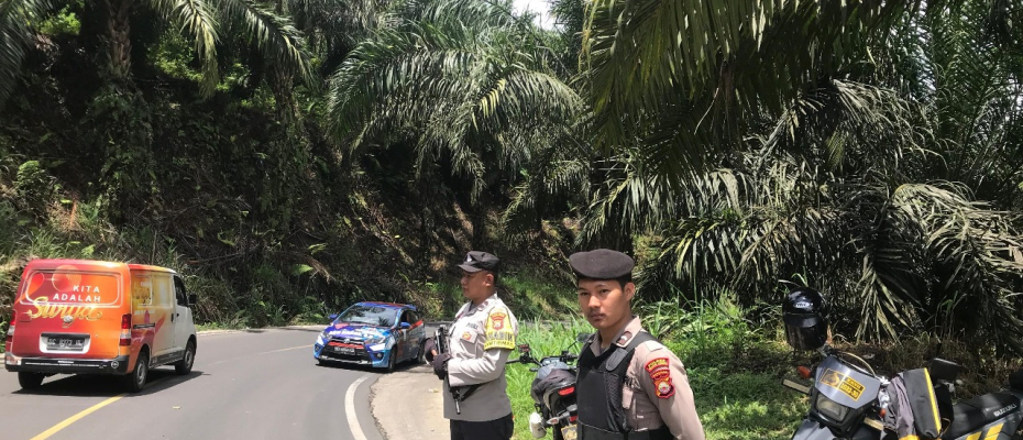 Antisipasi 3C, Polsek PU.Tanding Lakukan Patroli di Jalur Lintas Curup-Lubuklinggau
