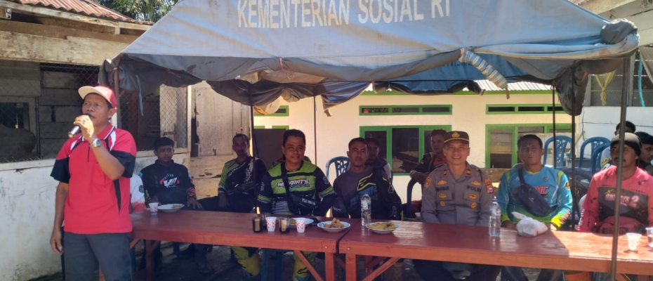 Polsek Ketahun Lakukan Bakti Sosial Trail Adventure di Marga Bhakti