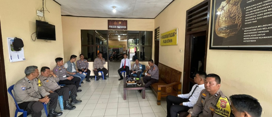 Tingkatkan Kinerja, Waka Polsek Ketahun Pimpin Anev Pelaksanaan Tugas Kepolisian Sehari - Hari