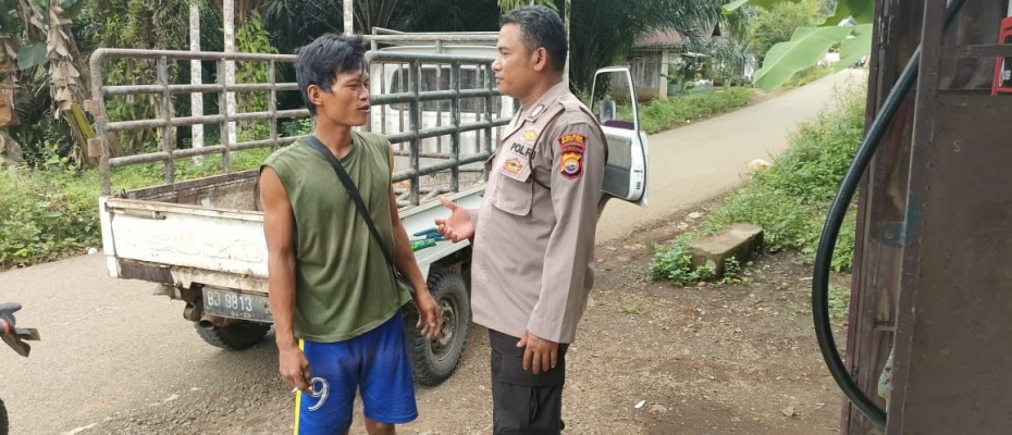 Bhabinkamtibmas Polsek Kerkap Rutin Sambang Warga Binaan Wujudkan Kemitraan