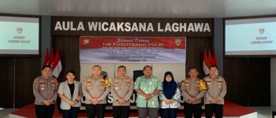 Puslitbang Polri Gelar Penelitian Strategi Pengembangan SDM Polisi Siber di Polres Rejang Lebong