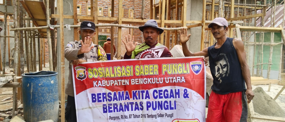 Program Sosialisasi Saber Pungli di Wilayah Hukum Polsek Ketahun, Upaya Cegah Pungutan Liar