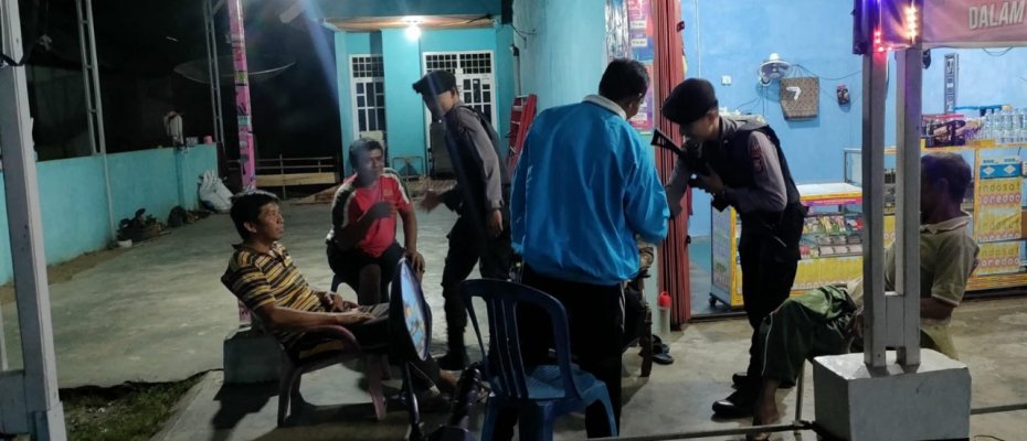 Pantau Situasai Seputaran Wilkum, Sat Samapta Polres Kaur Patroli Rutin 