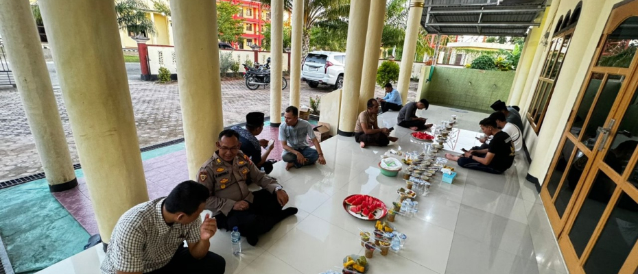 Pererat Silahturahmi, Personel Polres Kaur Gelar Buka Puasa Bersama 