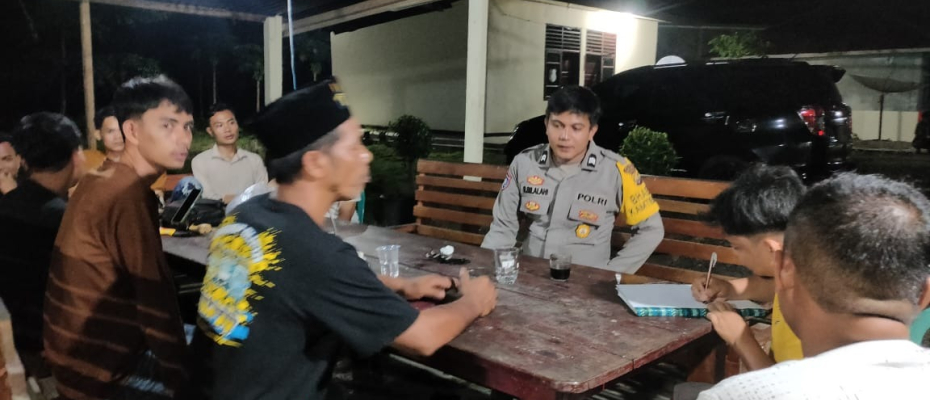 Problem Solving, Bhabinkamtibmas Polsek V Koto Damaikan Kesalahpahaman Berujung Perkelahian Warga Binaan 