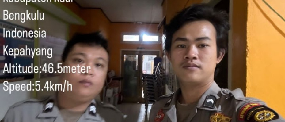 Polres Kaur Patroli Pengamanan Kantor KPUD Dalam Rangka Ops Mantap Barata 2023