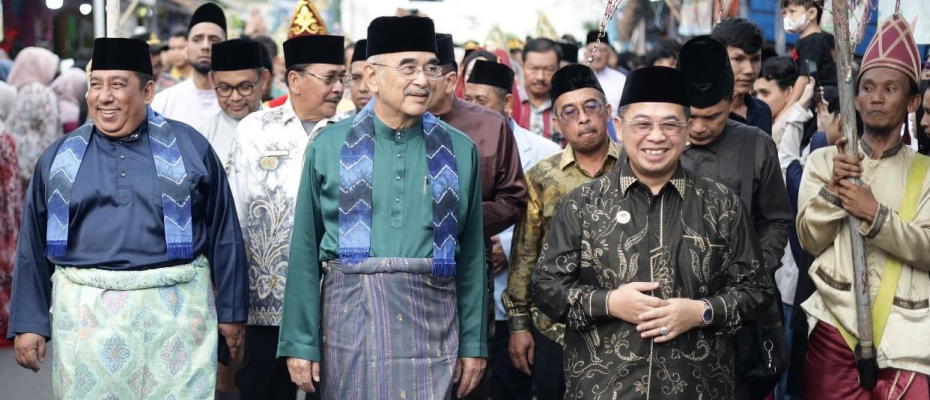 Presiden Dunia Melaya Dunia Islam Buka MTQ Antar Bangsa Diikuti 5 Negara