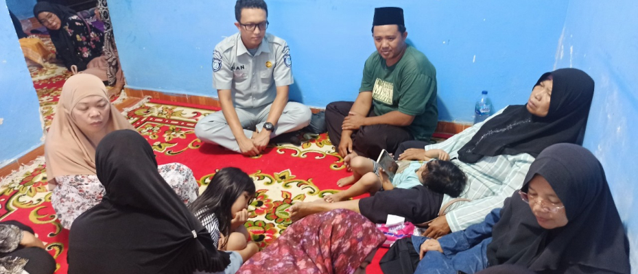 Gerak Cepat, PT Jasa Raharja Bengkulu Serahkan Santunan Korban Kecelakaan Lantas di Jalan Lintas Kelurahan Pasar Kepahiang