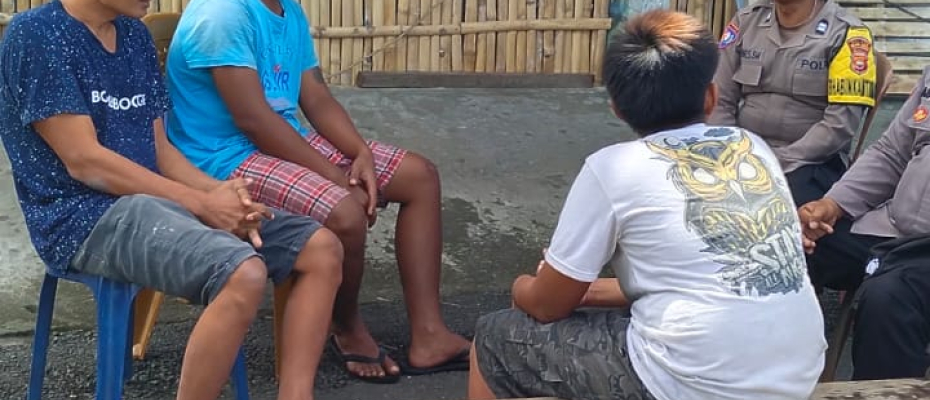 Gelar Minggu Kasih Bersama Warga Simpang Nangka, Polsek Curup Sampaikan Pesan Kamtibmas 