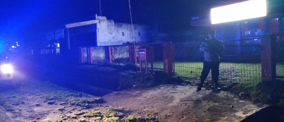 Polsek Kaur Utara Patroli Keliling Cek Situasi Kamtibmas  