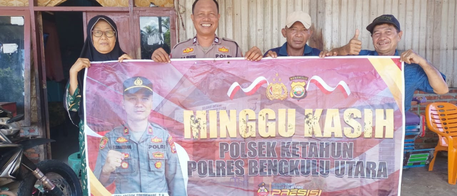 Minggu Kasih, Polsek Ketahun Dengar Keluhan Masyarakat