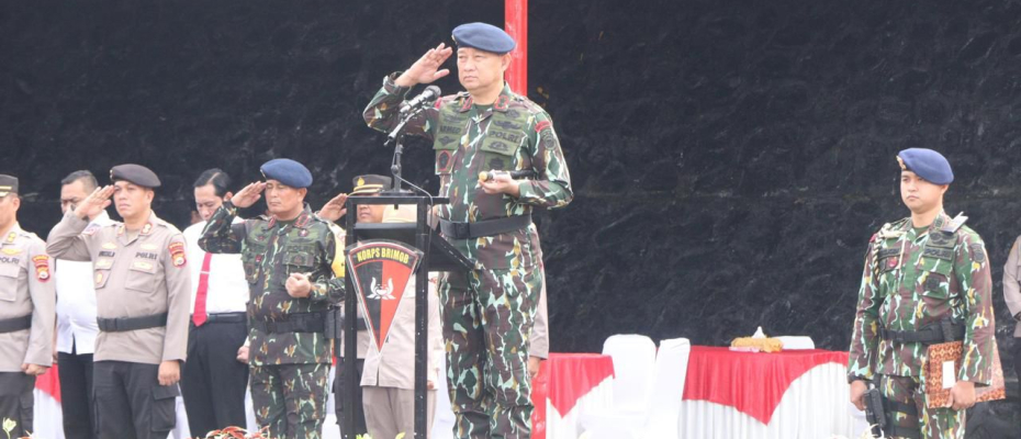 Kapolda Bengkulu Pimpin Upacara Pelepasan Personel Ops Amole