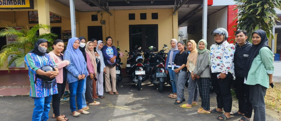 Polsek Ratu Samban Terima Penitipan Sepeda Motor Saat Mudik 