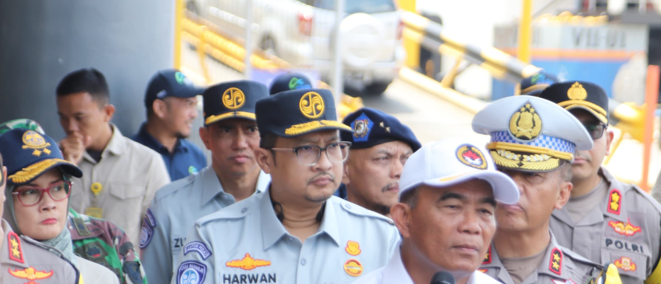 Pastikan Kelancaran Arus Balik di Wilayah Lampung, Jasa Raharja Kemenko PMK, Kemenhub, dan Korlantas Polri Gelar Tinjauan ke Pelabuhan Panjang dan Bakauheni