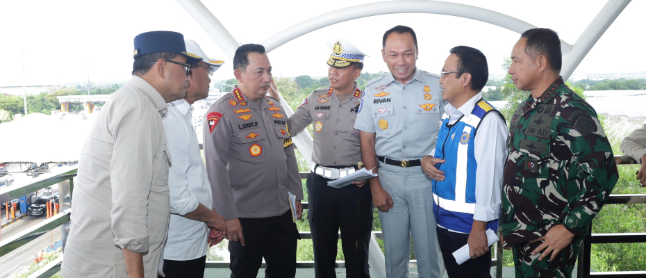 Dirut Jasa Raharja Gelar Rapat Koordinasi dan Evaluasi Arus Balik Lebaran bersama Menko PMK, Menhub, dan Kapolri, Panglima TNI, dan Kakorlantas Polri di GT Cikatama