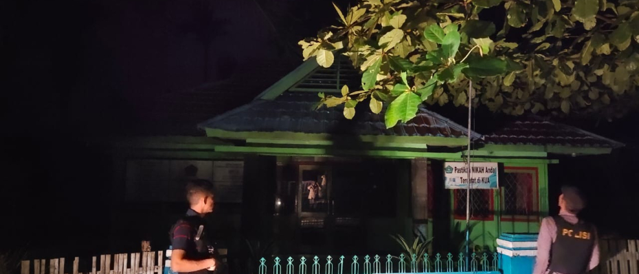 Antisipasi Tindak Pidana 3C, Polsek Kaur Utara Patroli KRYD 