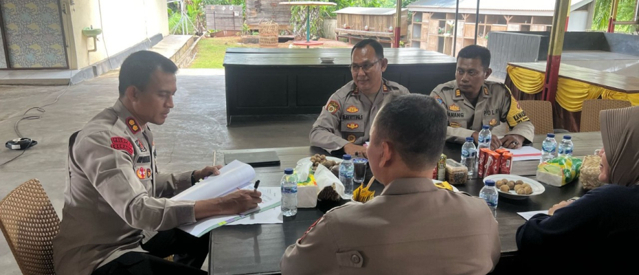 Polres Kaur Gelar Sidang Kelulusan Rikmin Awal Casis Taruna Akpol Tahun 2024