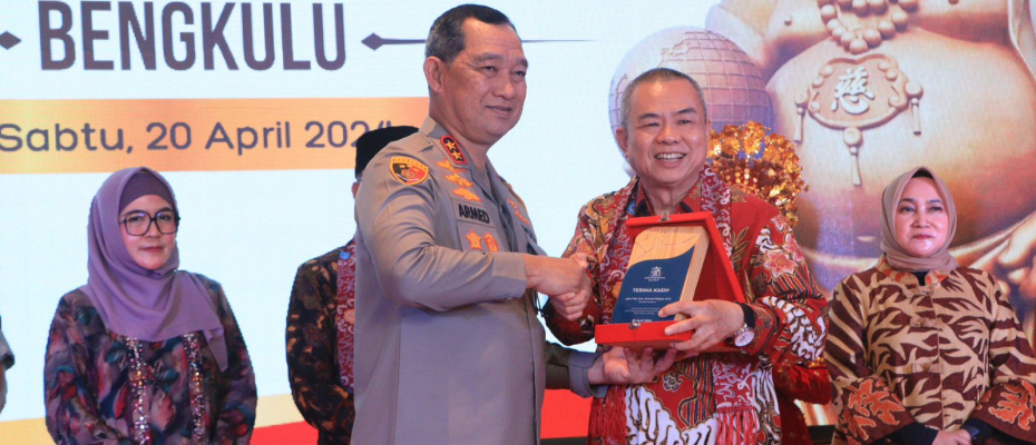 Kapolda Bengkulu Hadiri Persemian Tempat Ibadah Umat Buddha Provinsi Bengkulu Vihara Rukun Maitreya