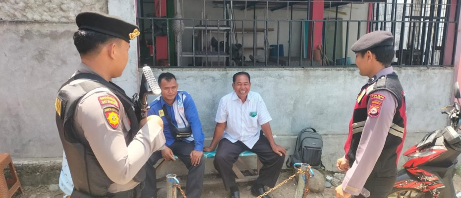 Patroli Presisi Personel Sat Samapta Polres Kaur Sambangi Tempat Rawan Kamtibmas       