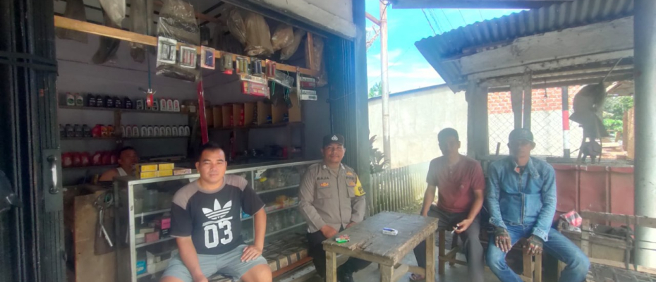 Bhabinkamtibmas Polsek Air Besi Melaksanakan DDS ke Desa Binaan