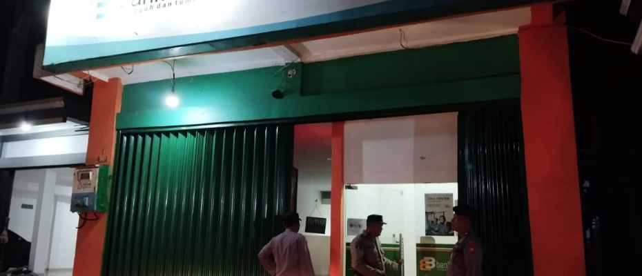 Patroli Objek Vital, Polsek Nasal Antisipasi Aksi Premanisme dan Tindak Pidana 3C 